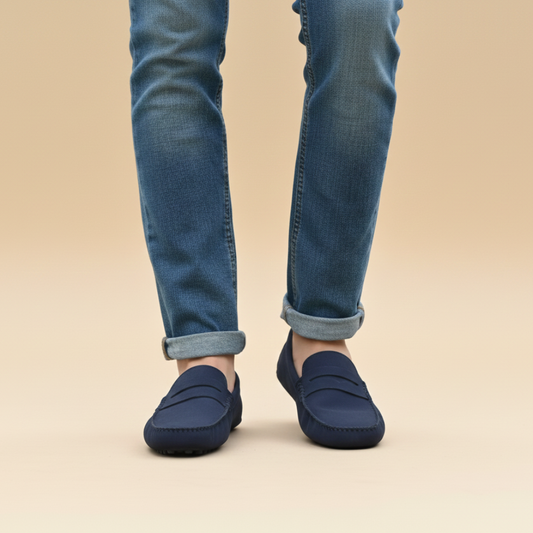 Echte slip-on loafers voor heren