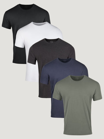 Kit 5 Camisetas Masculina Foundation