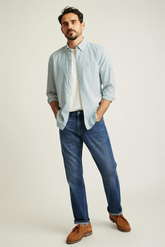 Jeans Masculino Leve com Elasticidade