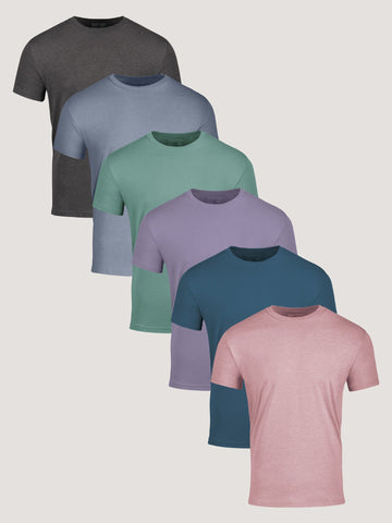 Kit com 6 Camisetas Masculina Summer Essentials