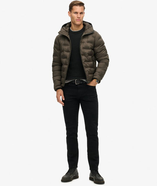 Jaqueta Puffer Masculina Grid